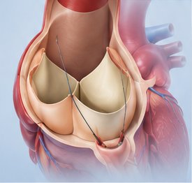 Aortic valve illustration